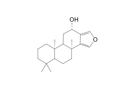 ent-13(16),14-Spongiadien-12.alpha.-ol