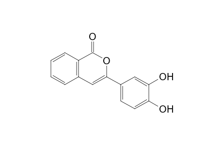 3-(3,4-dihydroxyphenyl)-1H-2-benzopyran-1-one