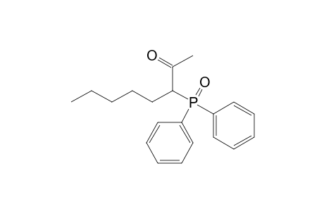 3-Diphenylphosphoryloctan-2-one