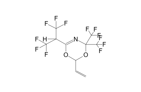 2-VINYL-4,4-BIS(TRIFLUOROMETHYL)-6-(2-HYDROHEXAFLUOROPROPYL-2)-2H,4H-1,3,5-DIOXAZINE