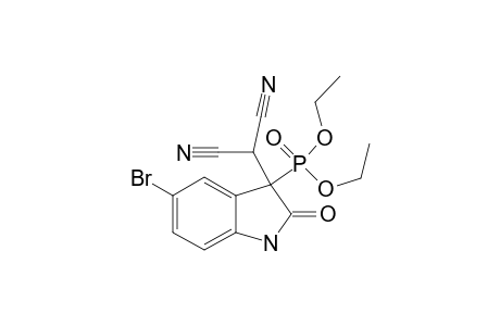 DIETHYL-5-BROMO-3-(DICYANOMETHYL)-2-OXOINDOLIN-3-YLPHOSPHONATE