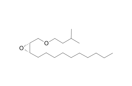(2S,3R)-2-decyl-3-(3-methylbutoxymethyl)oxirane