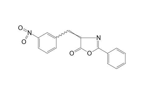 4-(m-nitrobenzylidene)-2-phenyl-2-oxazolin-5-one