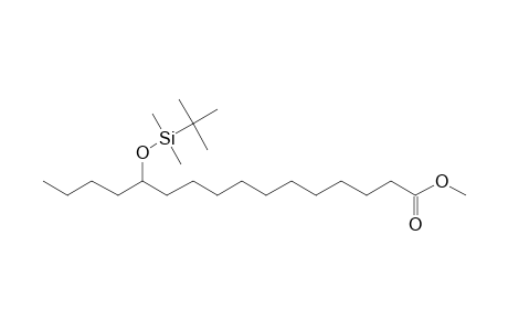 Palmitic acid, 12-tert-butyldimethylsilyloxy-, methyl ester