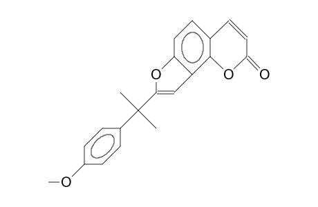2'-(A,A-Dimethyl-4-methoxy-benzyl)-angelicin
