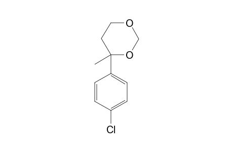 4-(p-chlorophenyl)-4-methyl-m-dioxane