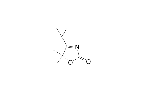 5,5-Dimethyl-4-tert-butyl-delta3-oxazol-2-one