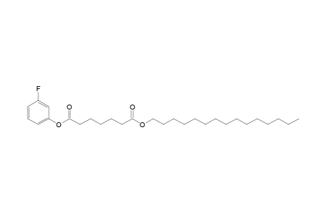Pimelic acid, 3-fluorophenyl pentadecyl ester
