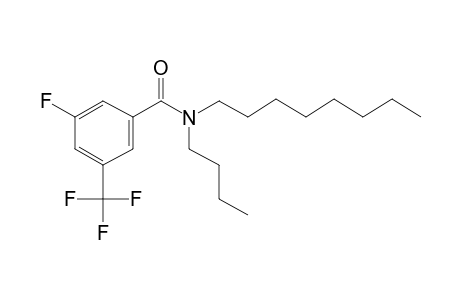 Benzamide, 3-fluoro-5-trifluoromethyl-N-butyl-N-octyl-