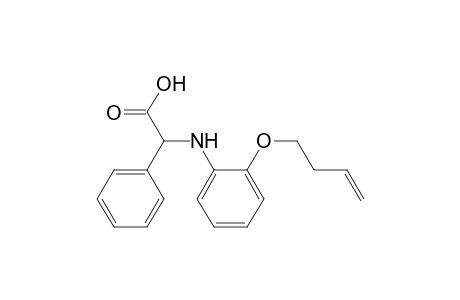 Benzeneacetic acid, .alpha.-[[2-(3-butenyloxy)phenyl]amino]-