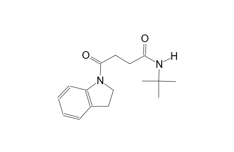 N-(tert-Butyl)-4-(2,3-dihydro-1H-indol-1-yl)-4-oxobutanamide