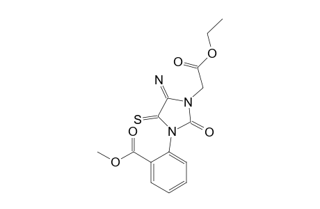 METHYL-2-[4-IMINO-2-OXO-3-(2-ETHYLACETATE)-5-THIOXO-IMIDAZOLIDIN-1-YL]-BENZOATE