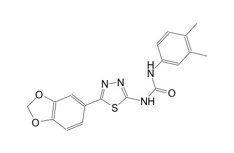 N-[5-(1,3-benzodioxol-5-yl)-1,3,4-thiadiazol-2-yl]-N'-(3,4-dimethylphenyl)urea