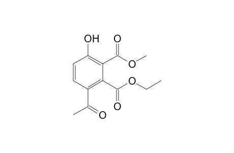 1-Methyl 2-Ethyl 3-acetyl-6-hydroxyphthalate