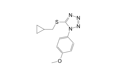1H-tetrazole, 5-[(cyclopropylmethyl)thio]-1-(4-methoxyphenyl)-