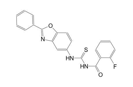thiourea, N-(2-fluorobenzoyl)-N'-(2-phenyl-5-benzoxazolyl)-