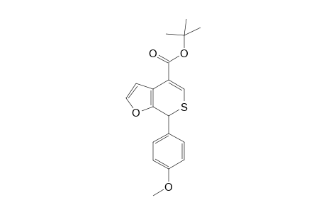 t-Butyl 7-(4-methoxyphenyl)-7H-furo[2,3-c]]thiopyran-4-carboxylate