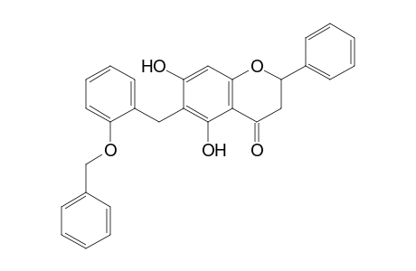6-[2-(Benzyloxy)benzyl]-5,7-dihydroxyflavanone