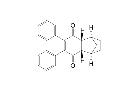 1,4-Methanonaphthalene-5,8-dione, 1,4,4a,8a-tetrahydro-6,7-diphenyl-, (1.alpha.,4.alpha.,4a.beta.,8a.beta.)-