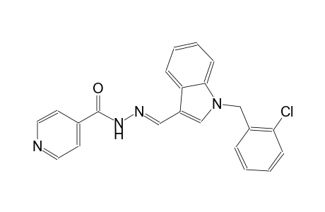 N'-{(E)-[1-(2-chlorobenzyl)-1H-indol-3-yl]methylidene}isonicotinohydrazide