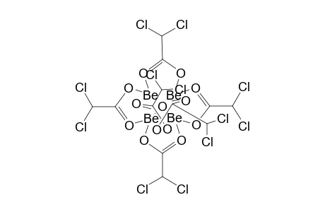 Beryllium, hexakis[.mu.-(dichloroacetato-O:O')]-.mu.4-oxotetra-