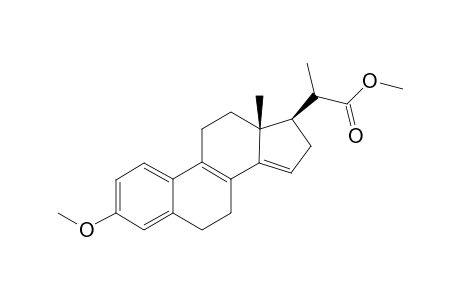 2-(3-Methoxy-13-methyl-7,11,12,13,16,17-hexahydro-6H-cyclopenta[a]phenanthren-17-yl)propionic acid methyl ester isomer