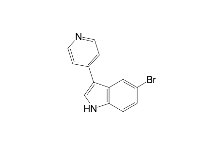 1H-Indole, 5-bromo-3-(4-pyridinyl)-