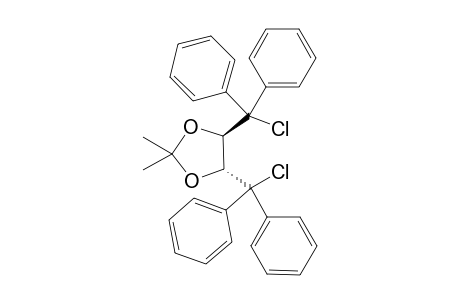 (4R,5R)-4,5-Bis(chlorodiphenylmethyl)-2,2-dimethyl-1,3-dioxolane