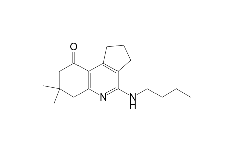 4-(butylamino)-7,7-dimethyl-2,3,6,8-tetrahydro-1H-cyclopenta[c]quinolin-9-one