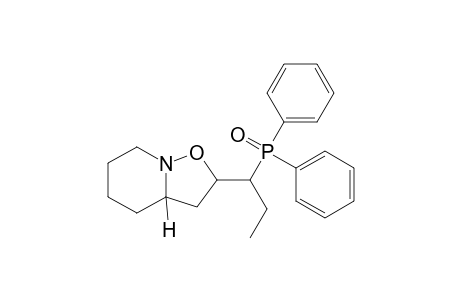 2-(1'-Diphenylphosphinoylpropyl)hexahydro-2H-isoxazolo[2,3-a]pyridine