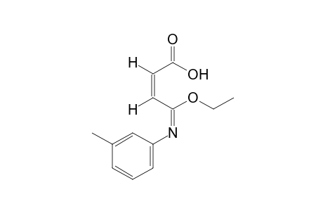cis-3-(1-ethoxy-N-m-tolylformimidoyl)acrylic acid
