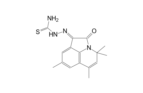 (1E)-4,4,6,8-tetramethyl-4H-pyrrolo[3,2,1-ij]quinoline-1,2-dione 1-thiosemicarbazone