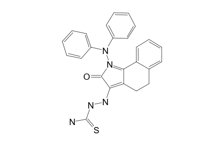 1-DIPHENYLAMINO-3-THIOSEMICARBAZONO-3,4-DIHYDROBENZ-[G]-INDOL-2-ONE