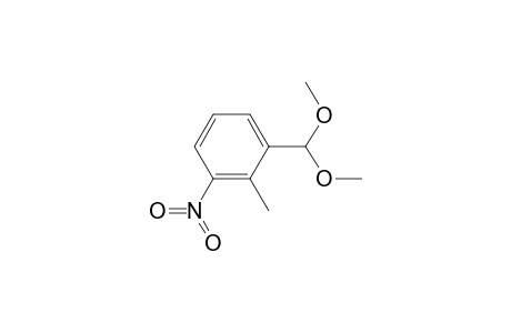 Benzene, 1-(dimethoxymethyl)-2-methyl-3-nitro-