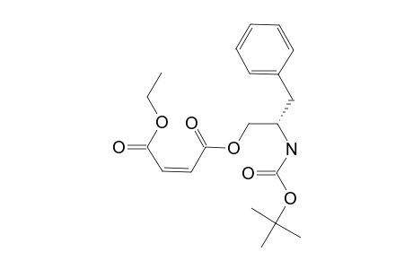 (Z)-BUT-2-ENDIOIC_ACID-[(S)-2-TERT.-BUTOXYCARBONYLAMINO-3-PHENYLPROPYLESTER]-ETHYLESTER