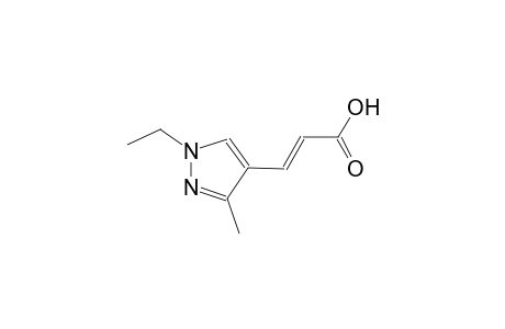 (2E)-3-(1-ethyl-3-methyl-1H-pyrazol-4-yl)-2-propenoic acid