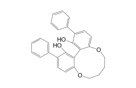 4',4"-Butylenedioxy-1,1':3',3":1",1"'-quaterphenyl-2',2"-diol