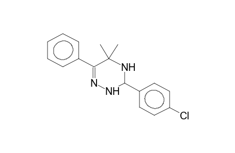 5,5-DIMETHYL-6-PHENYL-3-PARA-CHLOROPHENYL-2,3,4,5-TETRAHYDRO-1,2,4-TRIAZINE