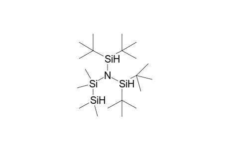 2-[tert-butyl-[ditert-butylsilyl-[dimethylsilyl(dimethyl)silyl]amino]silyl]-2-methyl-propane