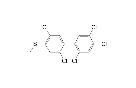 4-Methylthio-2,3',4',5,6'-pentachlorobiphenyl