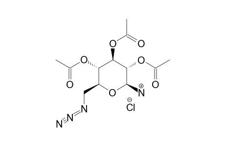 2,3,4-TRI-O-ACETYL-6-AZIDO-6-DEOXY-BETA-D-GLUCOPYRANOSYLAMINE-HYDROCHLORIDE