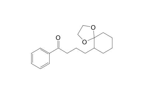 6-(3-Benzoylpropyl)-1,4-dioxaspiro[4.5]decane