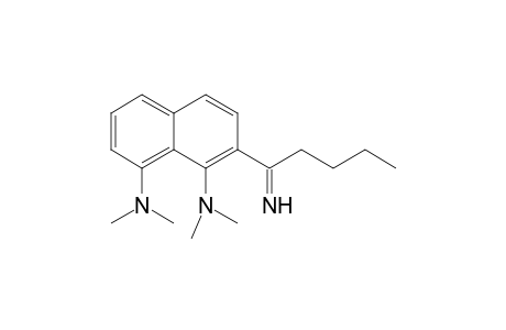 2-(1-Iminopentyl)-N1,N1,N8,N8-tetramethylnaphthalene-1,8-diamine
