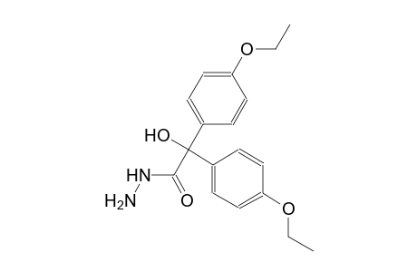 2,2-bis(4-ethoxyphenyl)-2-hydroxyacetohydrazide