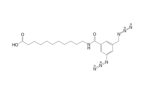 11-(3-Azido-5-(azidomethyl)benzamido)undecanoic Acid