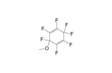 1,2,3,3,4,5,6-heptafluoro-6-methoxy-cyclohexa-1,4-diene