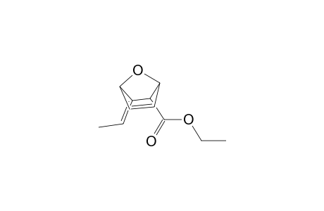 exo 2-ethoxycarbonyl-3(Z)-ethylidene-7-oxabicyclo[2.2.1]hept-5-ene