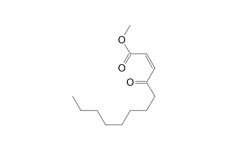 (Z)-4-ketododec-2-enoic acid methyl ester