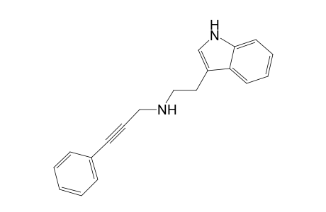 1H-Indole-3-ethanamine, N-(3-phenyl-2-propynyl)-