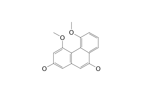 LODDIGESIINOL-A;2,9-DIHYDROXY-4,5-DIMETHOXY-PHENANTHRENE
